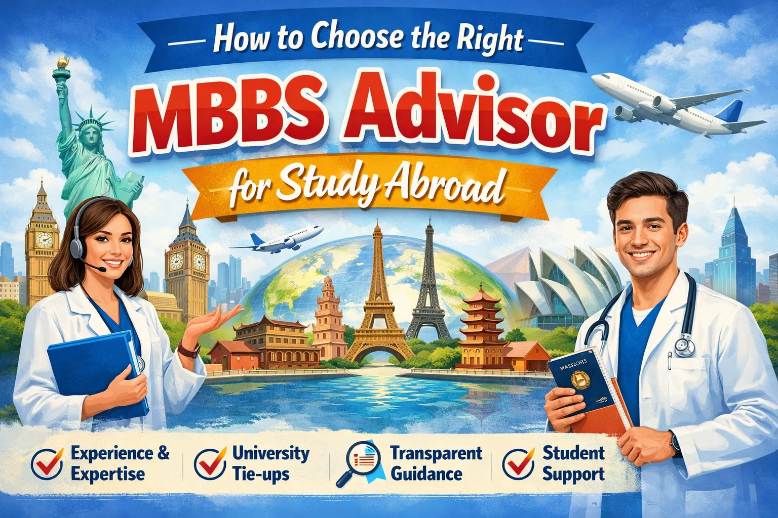 Selecting the Right MBBS Consultant to Study Abroad